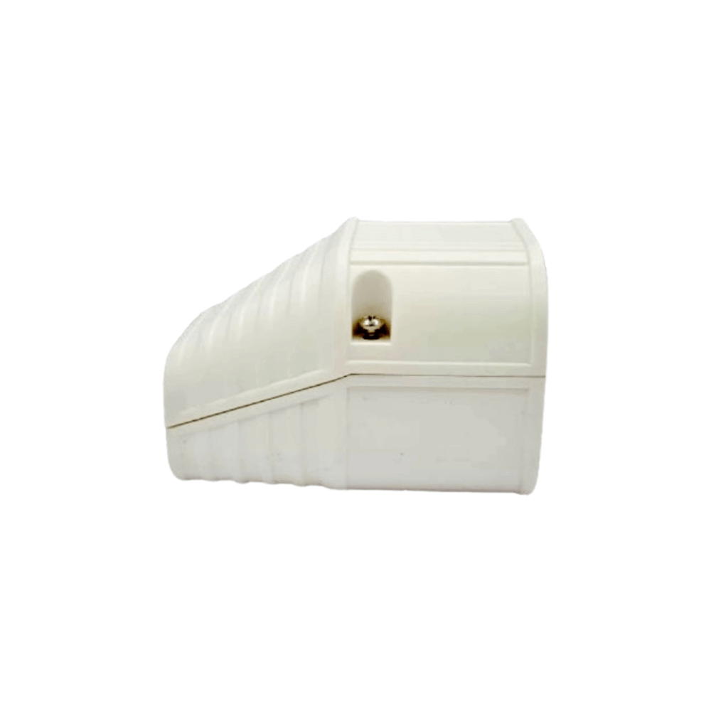 อุปกรณ์รางครอบท่อแอร์ ฝาปิดจบ UP-75 (75 มม.) END JOINT UPC UPVC DUCT LINER_0